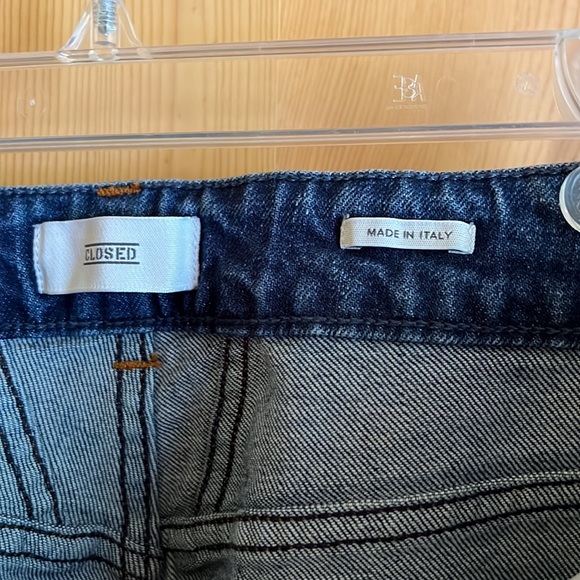 Closed Denim Pedal Pusher high rise size 44 (8) NWOT - Picture 6 of 10